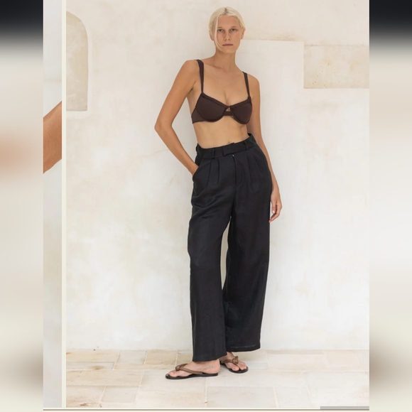 Minggu the Label Cairo Pants in Black - Picture 6 of 6